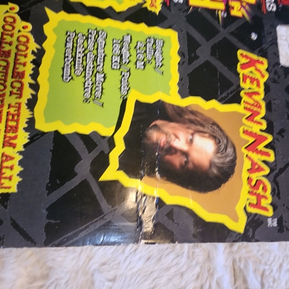 Kevin Nash WCW nWo WWE Vintage Slam N Crunch Action Figure 1999 BNIB - Picture 5 of 6